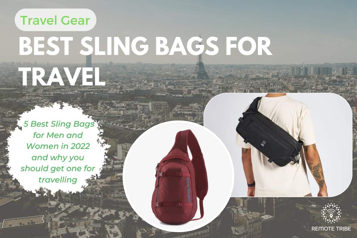 The best sling bags to wear when travelling