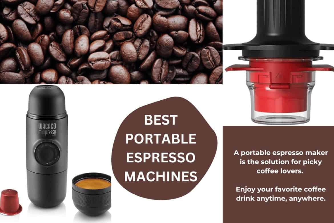 Wacaco Minipresso GR, Portable Espresso Machine, Compatible Ground Coffee,  Hand Coffee Make, Travel Gadgets, Manually Operated, Perfect for Camping