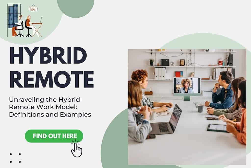 hybrid remote work meaning