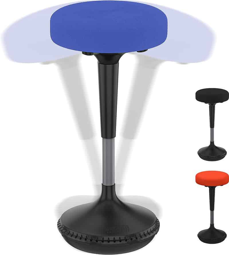 Wobble Stool Standing Desk Stool no wheels