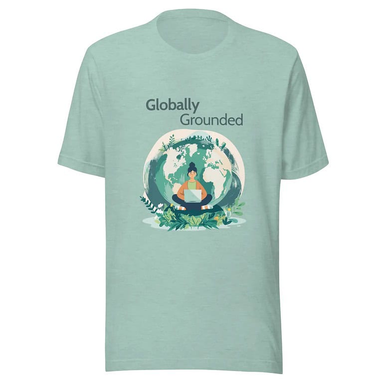 globally grounded t-shirt