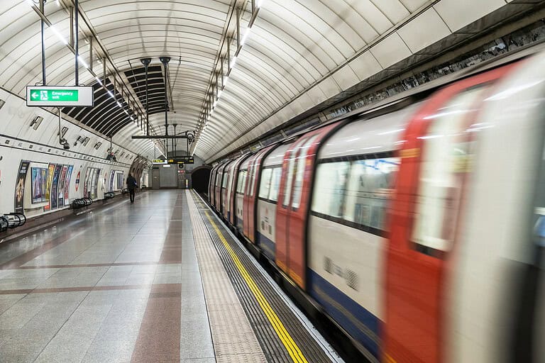 london tube transport remote work